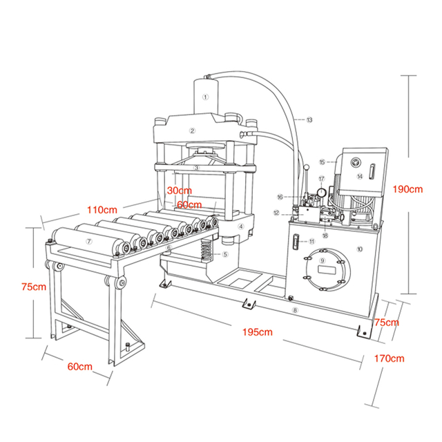 Máquina cortadora de piedra RSS-150