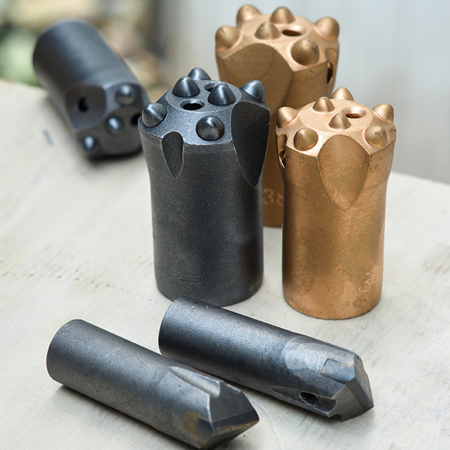 Cabezales de perforación de roca especializados para proyectos de túneles y minas de piedra (perforadoras de roca)