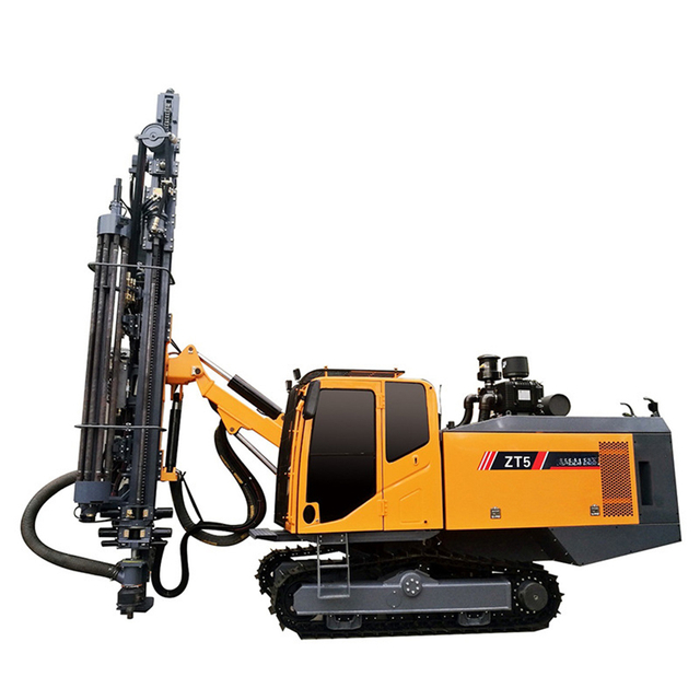 Equipo de perforación de fondo de pozo montado sobre orugas