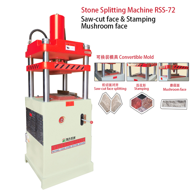 Máquina divisora ​​de piedra de granito, cortadora RSS-72 de mármol, alquiler en Kenia