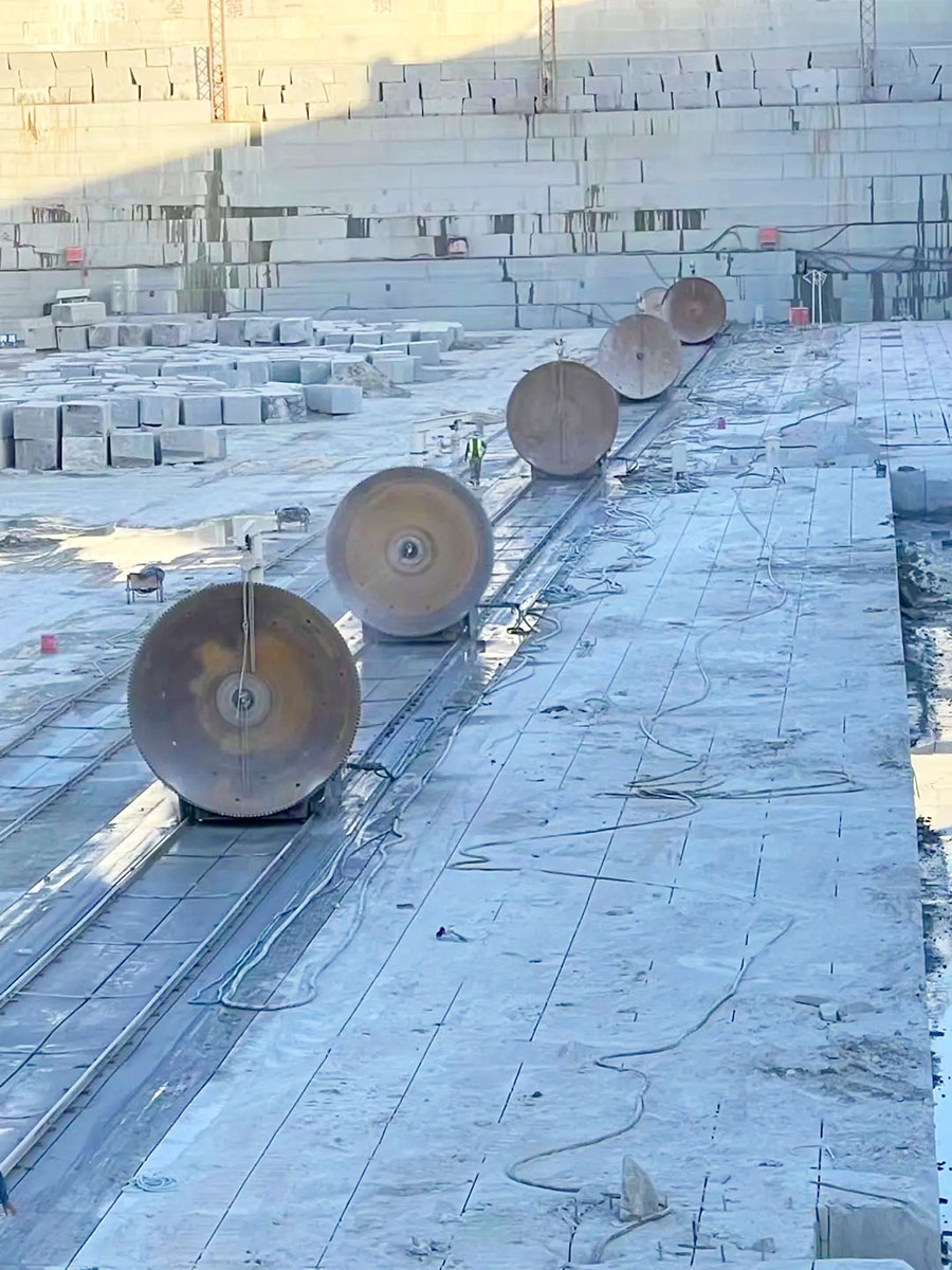 m&aacute;quina de sierra de granito