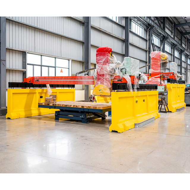 Maquinaria de piedra de puente Ruisheng RS-1400, máquina cortadora de losas intermedias para mármol de granito