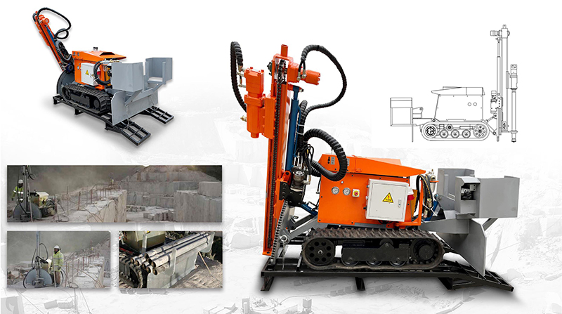 Fabricantes y proveedores de perforadoras sobre orugas DTH