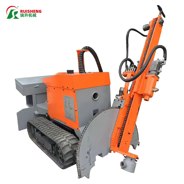 Máquina perforadora DTH, taladro de roca sobre orugas, taladro neumático sobre orugas, herramientas de minería para minas de granito y mármol