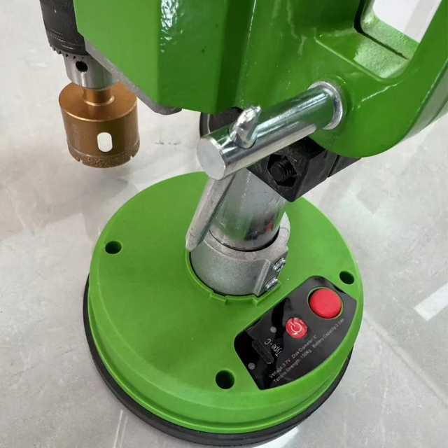 Máquina de perforación de escritorio eléctrico con taza de succión eléctrica