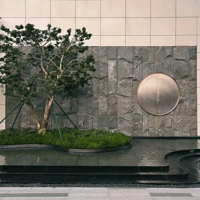 Ruisheng Rsd-90h Superficie de piedra natural y máquina de división de caras de corte de sierra para corte de granito de mármol