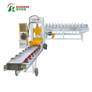 Máquina automática para dividir piedras en cubos con línea transportadora (Modelo: RSL-24SLS): para producción de adoquines y adoquines de alta eficiencia